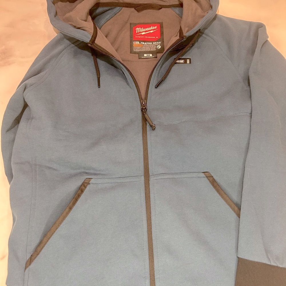 Milwaukee Blue Hooded Jacket